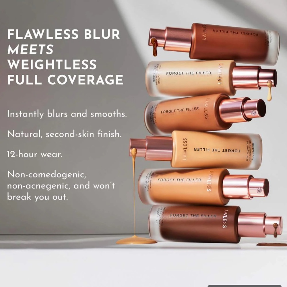 LAWLESS Pink Foundation Makeup